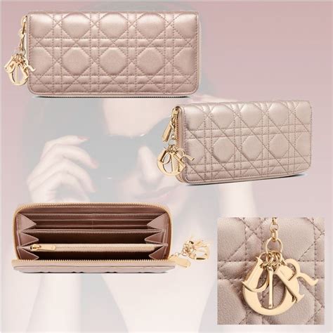 lady dior long wallet price|christian dior wallets for women.